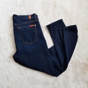 7 for all mankind b(air) the ankle skinny jean 30